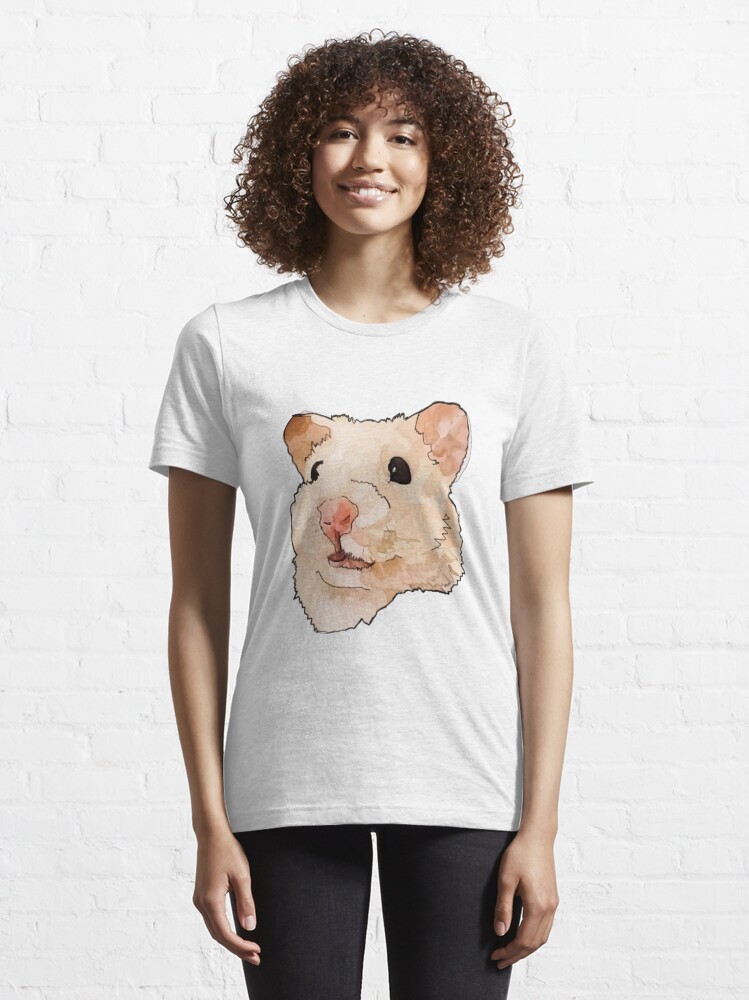 x hamster, hamster face,hamster life Essential T-Shirt for Sale