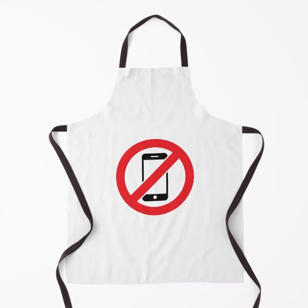 Item preview, Ironic prohibition sign no phone allowed design designed and sold by Luca Marella.