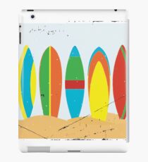 Surfboards, beach, summer, sun, surf, surfing iPad Case/Skin