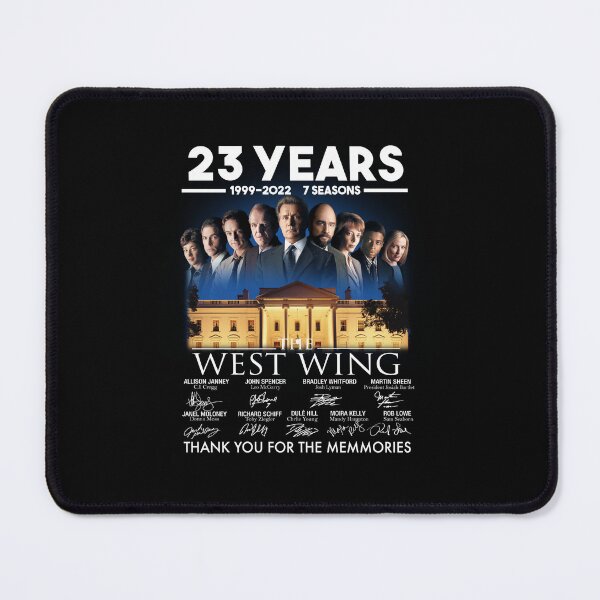 Item preview, The West Wing 22 years 1999 2021 7 seasons thank you for the memories signatures designed and sold by DemminLiesel.