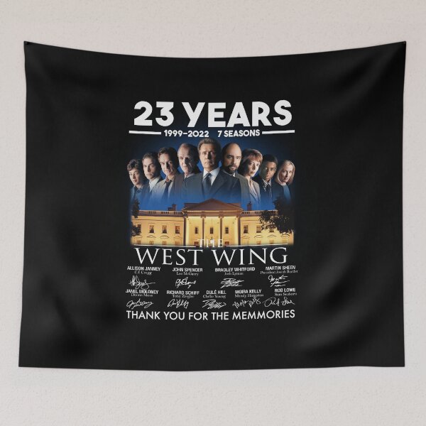 Item preview, The West Wing 22 years 1999 2021 7 seasons thank you for the memories signatures designed and sold by DemminLiesel.