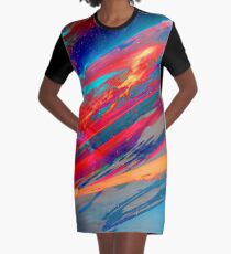 Nebula Graphic T-Shirt Dress