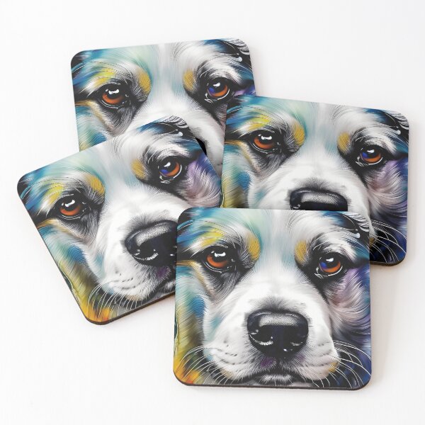 Item preview, Colorful Dog #1 designed and sold by mrbribe.