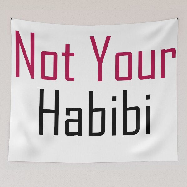 Item preview, Not your habibi Red and black designed and sold by flydye.