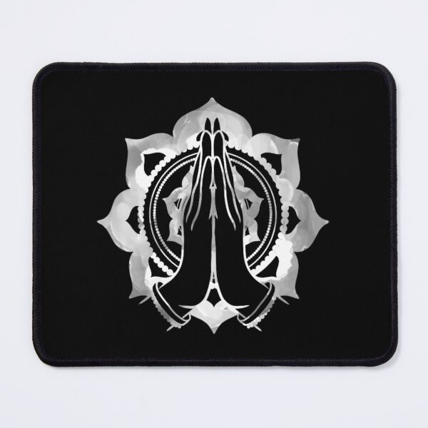 Item preview, Mandala with Praying Hands, Lotus Flower with Praying Hands designed and sold by Monique Prince.