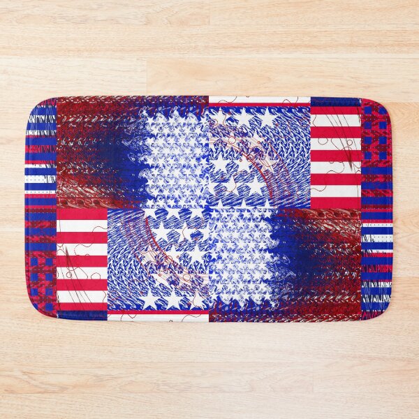 Item preview, The Perversion of Patriotism Crazy Quilt designed and sold by StudioBoomBoom.