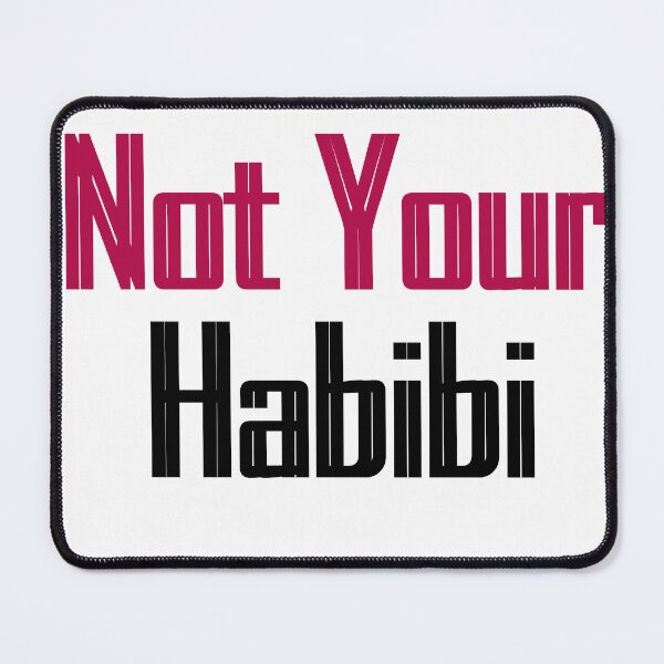 Item preview, Not your habibi Red and black designed and sold by flydye.