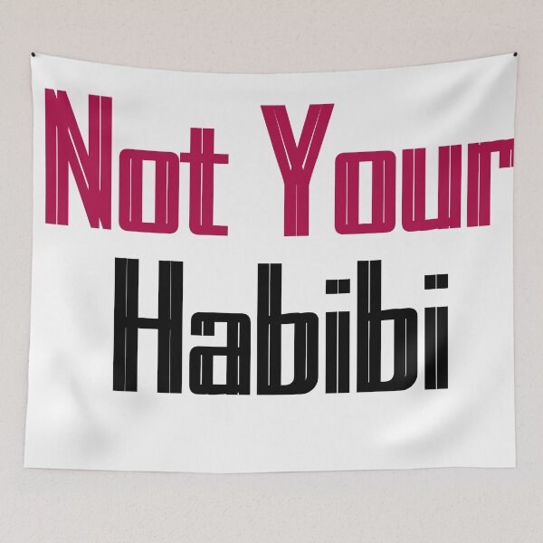 Item preview, Not your habibi Red and black designed and sold by flydye.
