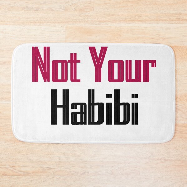 Item preview, Not your habibi Red and black designed and sold by flydye.