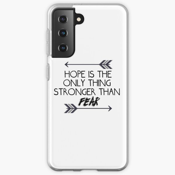 The hunger games quote design Samsung Galaxy Soft Case