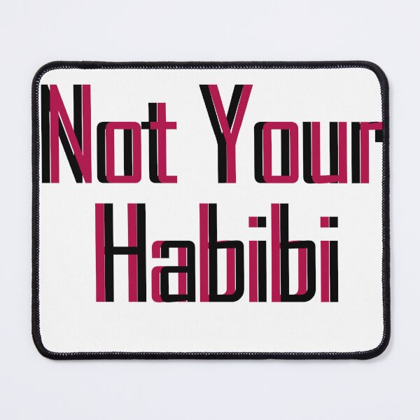 Item preview, Not your habibi Red and black designed and sold by flydye.