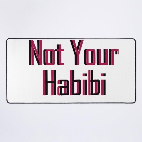Item preview, Not your habibi Red and black designed and sold by flydye.