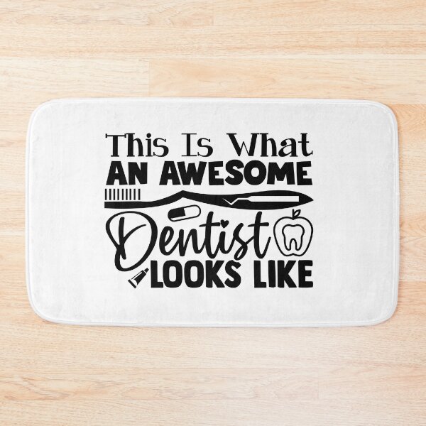 Item preview, THIS IS WHAT AN AWESOME DENTIST LOOKS LIKE designed and sold by SticerOcean.