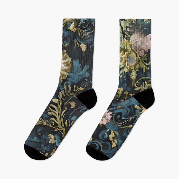 Item preview, Blue Beauty: A Gothic Night Garden of Elegant and Decadent Florals designed and sold by nouveaudecor.