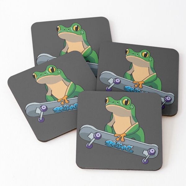 Item preview, Frog on a Skateboard designed and sold by CritterStech.