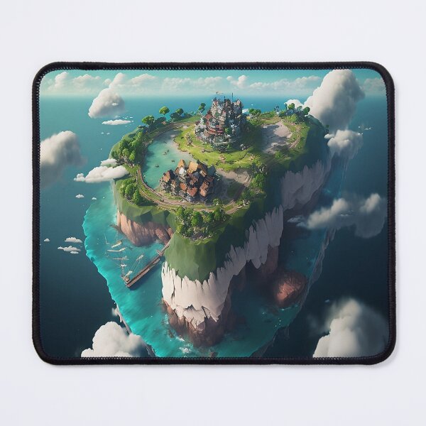 Item preview, Medieval town atop a floating island designed and sold by NikasIsland.