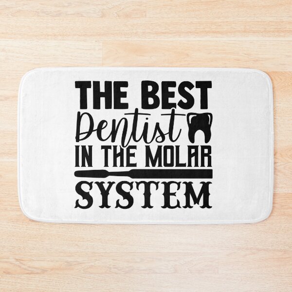 Item preview, THE BEST DENTIST IN THE MOLAR SYSTEM designed and sold by SticerOcean.