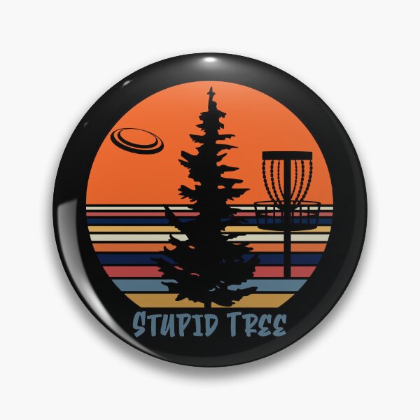 Item preview, Stupid Tree Disc Golf Player designed and sold by ThreadsNouveau.