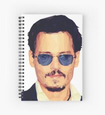 Cuaderno de espiral Johnny Depp