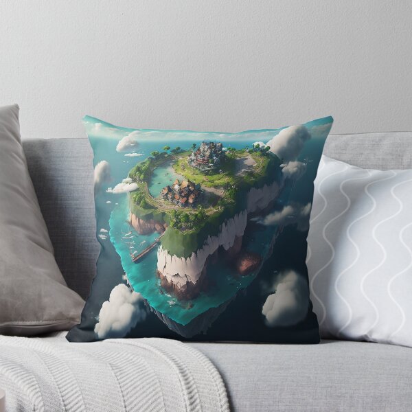 Item preview, Medieval town atop a floating island designed and sold by NikasIsland.