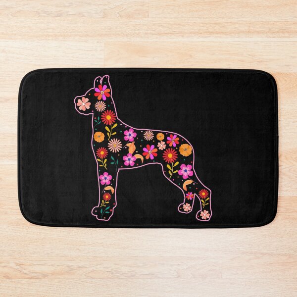 Item preview, great dane flower dog lover design cute great dane floral gift designed and sold by alaechamlal.