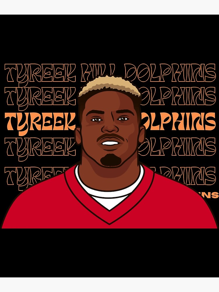 tyreek hill dolphins  Poster for Sale by beekayprints