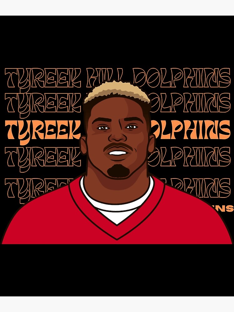 Tyreek Hill Jersey Poster for Sale by lawsmargene