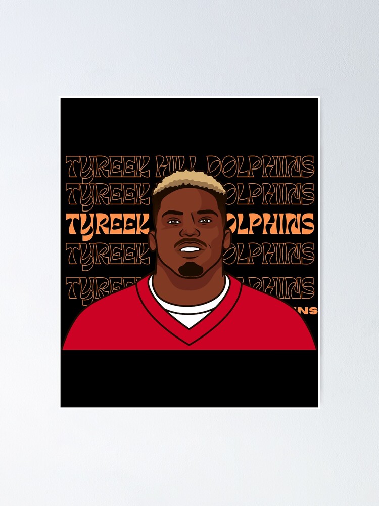 Tyreek Hill Jersey Poster for Sale by lawsmargene