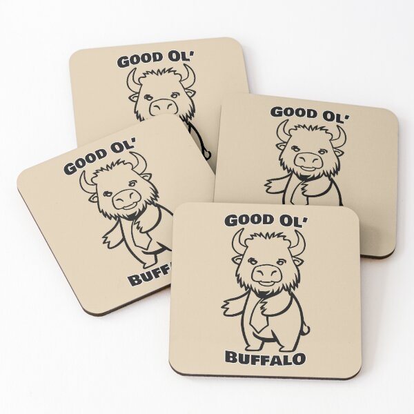 Item preview, Good Ol' Buffalo - If you used to be a Buffalo, a Good Old Buffalo too, you'll find this bestseller critter design perfect. designed and sold by SeaStories88.