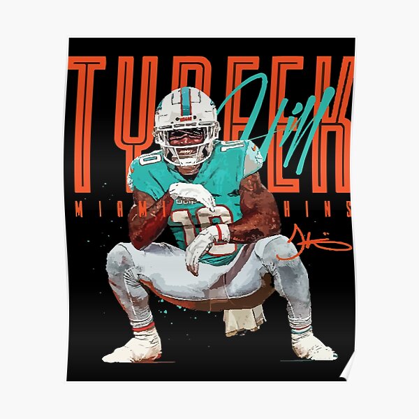 Tyreek Hill Jersey Poster for Sale by lawsmargene