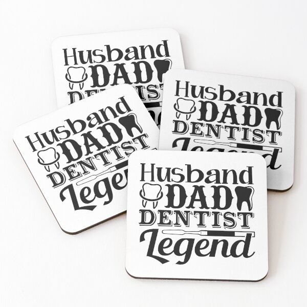 Item preview, HUSBAND DAD DENTIST LEGEND designed and sold by SticerOcean.