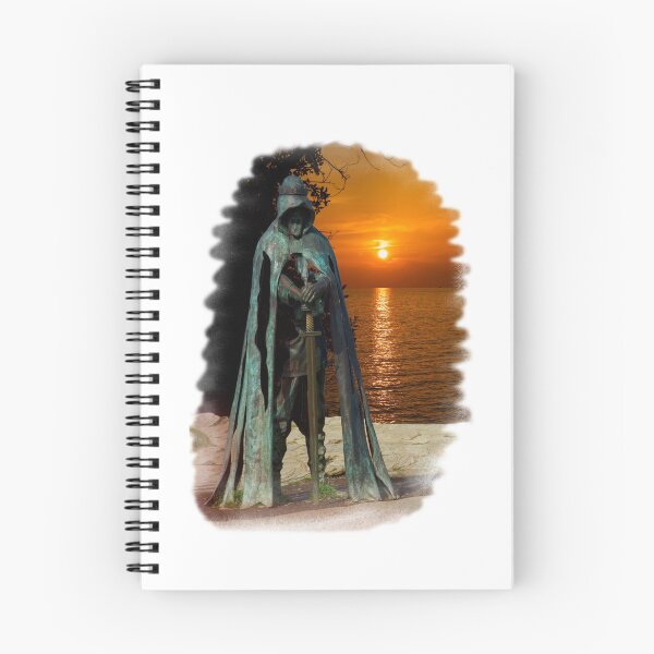 Item preview, knight at sunset  designed and sold by Withinlandscape Phil Child.