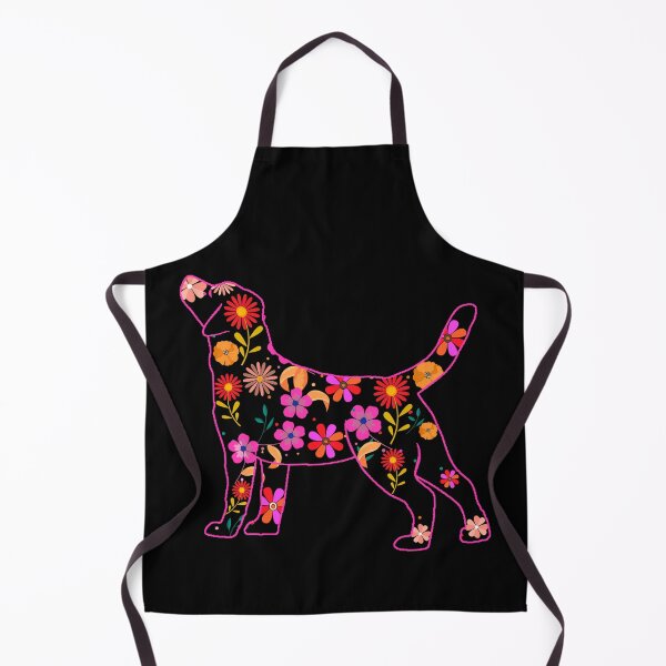 Item preview, labrador retriever flower dog lover design cute labrador floral gift designed and sold by alaechamlal.