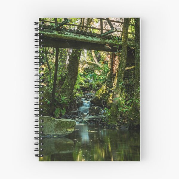 Item preview, Wooden bridge near waterfall in Cabreia Portugal designed and sold by homydesign.