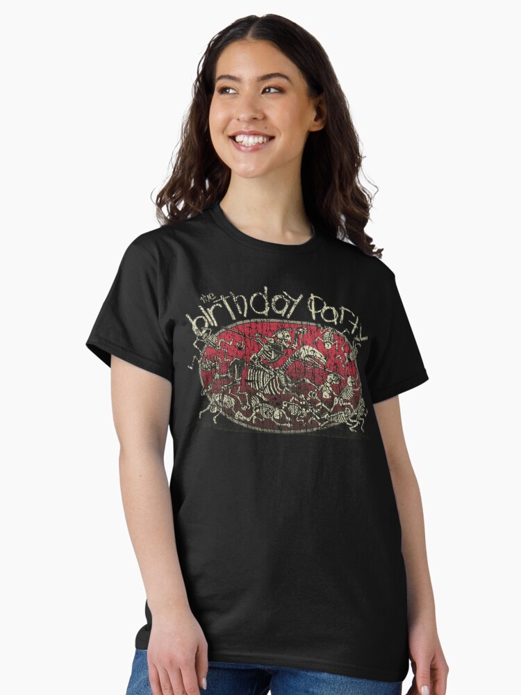 Thumbnail 2 of 7, Classic T-Shirt, The Birthday Party Skeleton Crew 1980 designed and sold by AstroZombie6669.