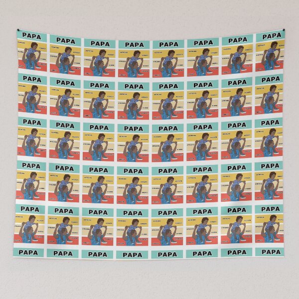 Item preview, PAPA Pop Art illustration designed and sold by Kalin-Lyfe.