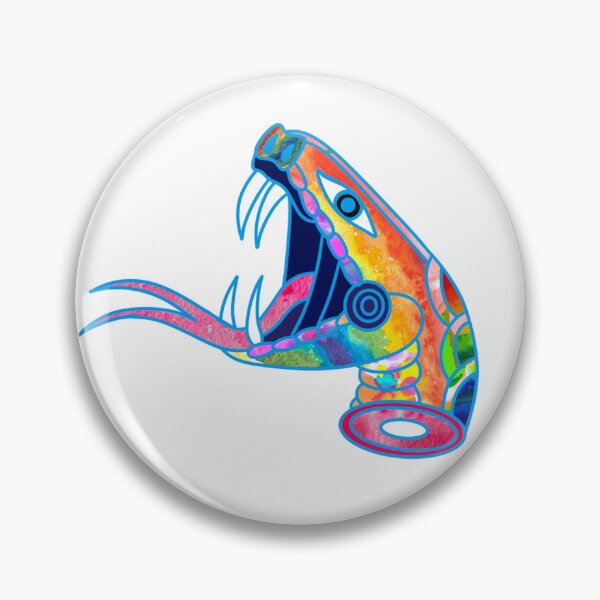 Item preview, Rainbow Snake Head Tattoo Design designed and sold by Colorcore.
