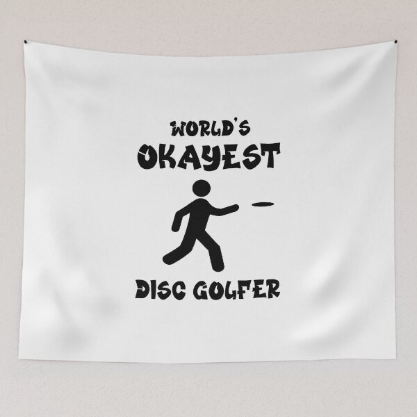 Item preview, Wolds Okayest Disc Golfer designed and sold by ThreadsNouveau.
