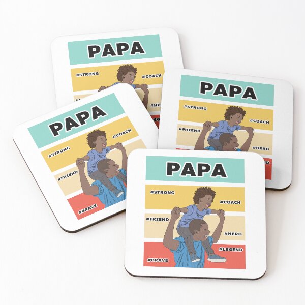 Item preview, PAPA Pop Art illustration designed and sold by Kalin-Lyfe.