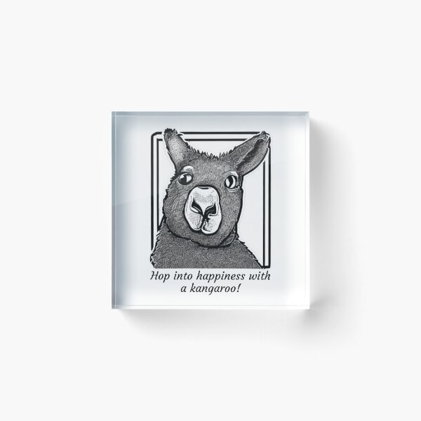 Item preview, Hop into happiness with a kangaroo! - Kangaroo lover designed and sold by WBP Mart.
