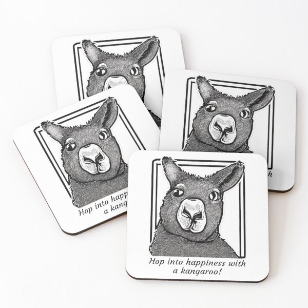 Item preview, Hop into happiness with a kangaroo! - Kangaroo lover designed and sold by WBP Mart.
