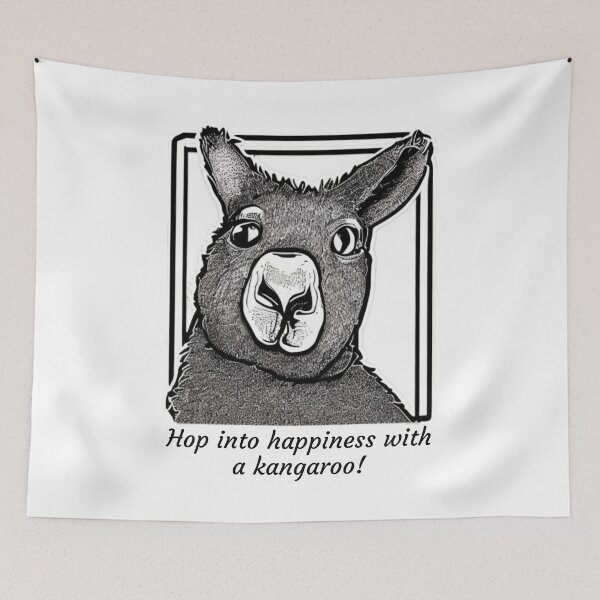 Item preview, Hop into happiness with a kangaroo! - Kangaroo lover designed and sold by WBP Mart.