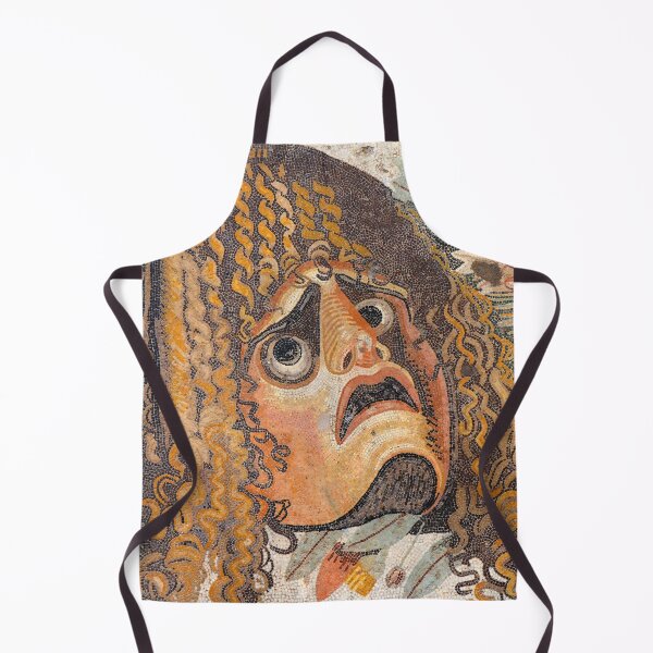 Item preview, Tragic mask mosaic, Pompeii (HD) designed and sold by star-burst.