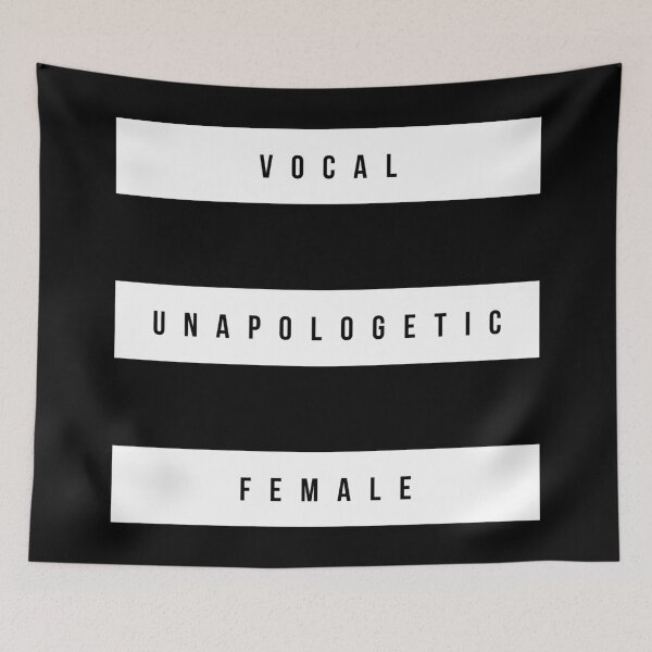 Item preview, Vocal. Unapologetic. Female. designed and sold by DFMY.