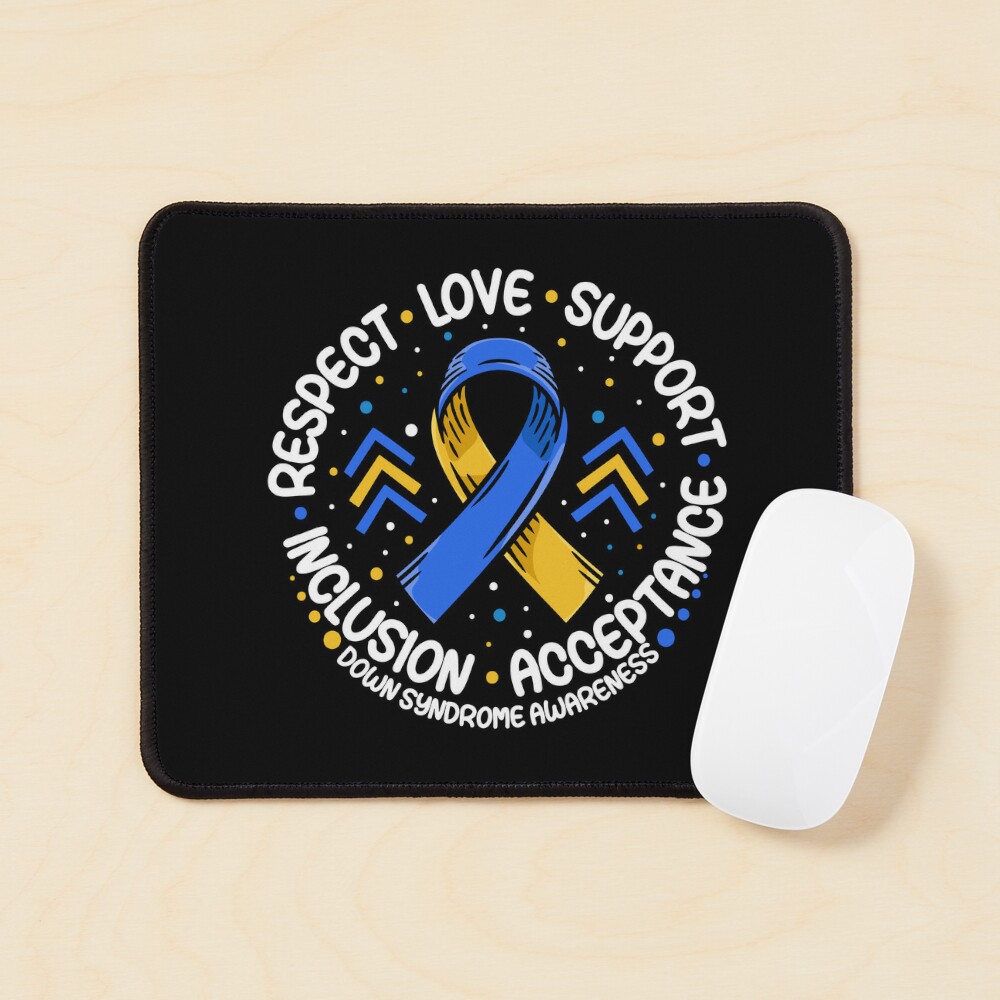 Blue & Yellow Ribbon Awareness Merchandise, Down Syndrome