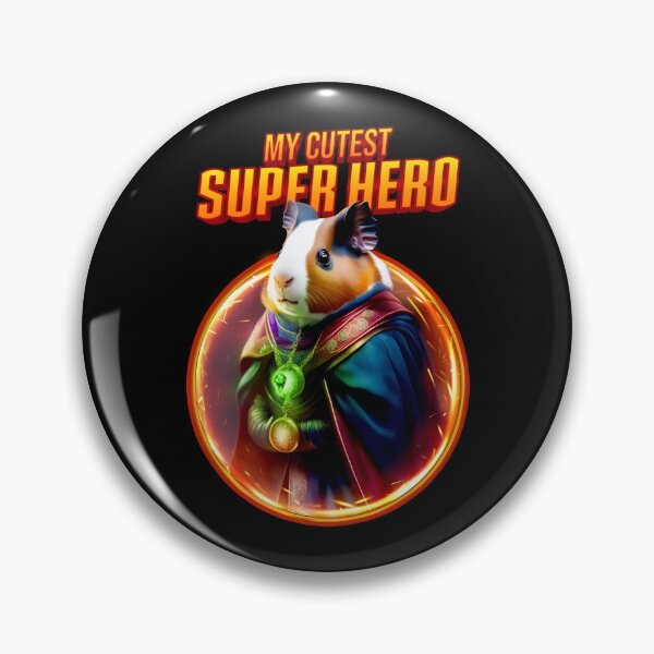 Item preview, Cute guinea pig is Strange Doctor Super Hero designed and sold by BrainlabStudios.