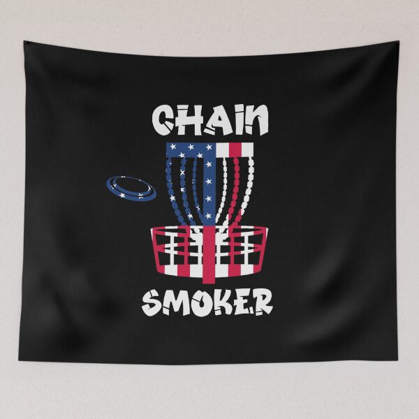 Item preview, Chain Smoker Disc Golfer designed and sold by ThreadsNouveau.