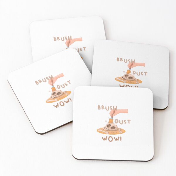 Item preview, archaeologist : brush, dust, wow designed and sold by meesara.