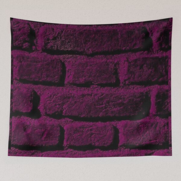 Item preview, Brick Wall Jazzberry Jam  designed and sold by ZedColors.