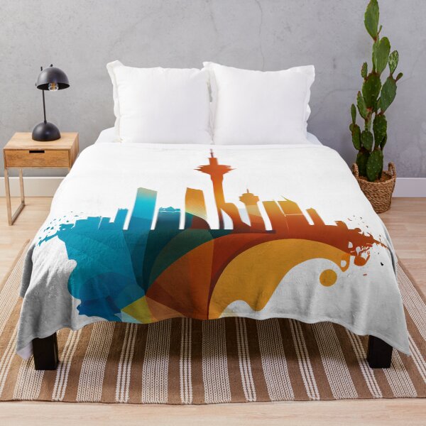 Item preview, Kuwait City in Vivid Colors designed and sold by PosterManiaRo.